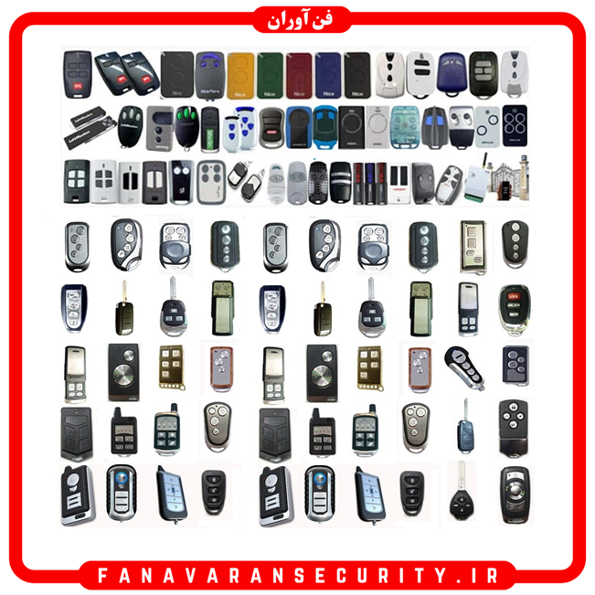 ریموت همه کاره 8 کانال FANLUX مدل FN-980X اصلی قابل کددهی با تمام فرکانس ها دیجیتال و قابل شارژ