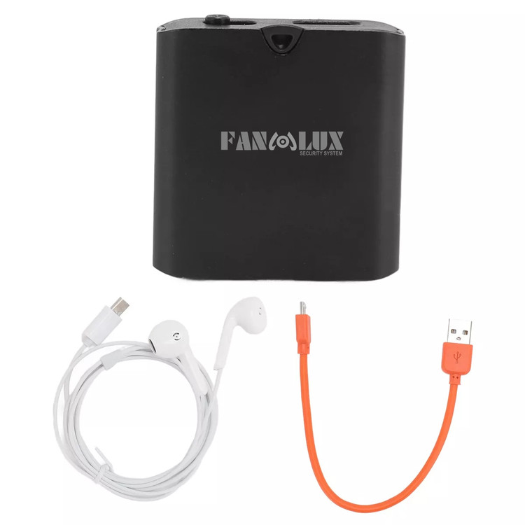 دستگاه ضبط صدا fanlux با ۴ روز نگهداری شارژ 8 گیگ حافظه داخلی - شنود صدا fanlux