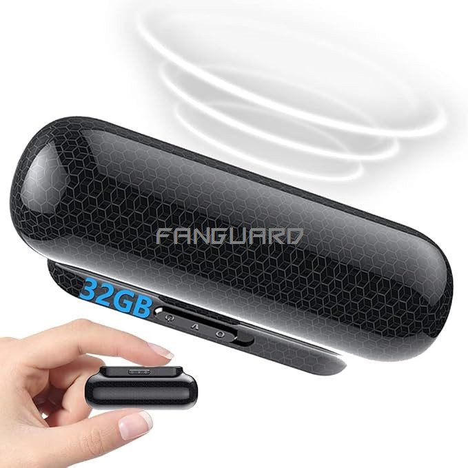 دستگاه ضبط صدا FANGUARD مدل FG-7616 با 15 روز نگهداری شارژ 16 گیگ حافظه داخلی - شنود صدا