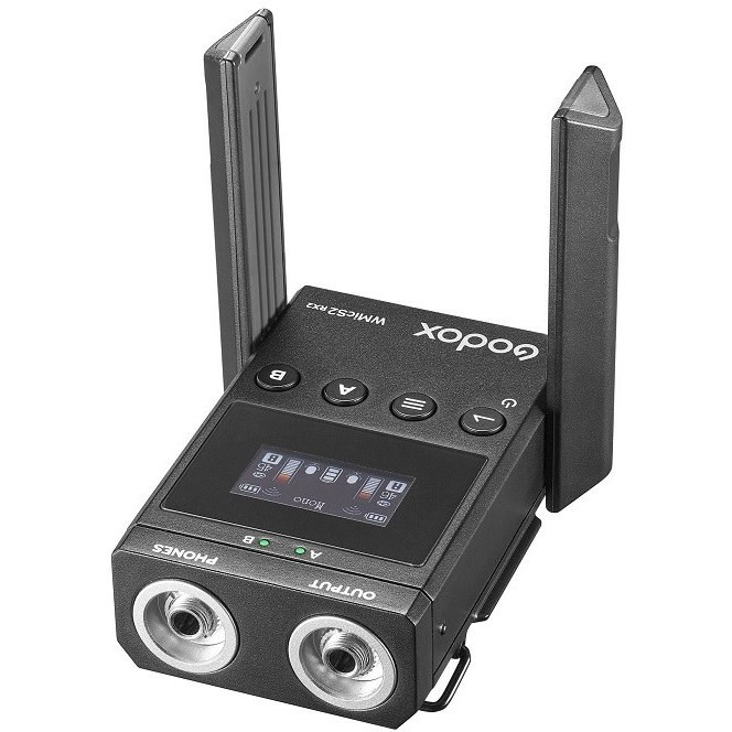 میکروفون بیسیم یقهای گودکس با گارانتی GODOX UHF Wireless Microphone System WMicS2 Kit 2