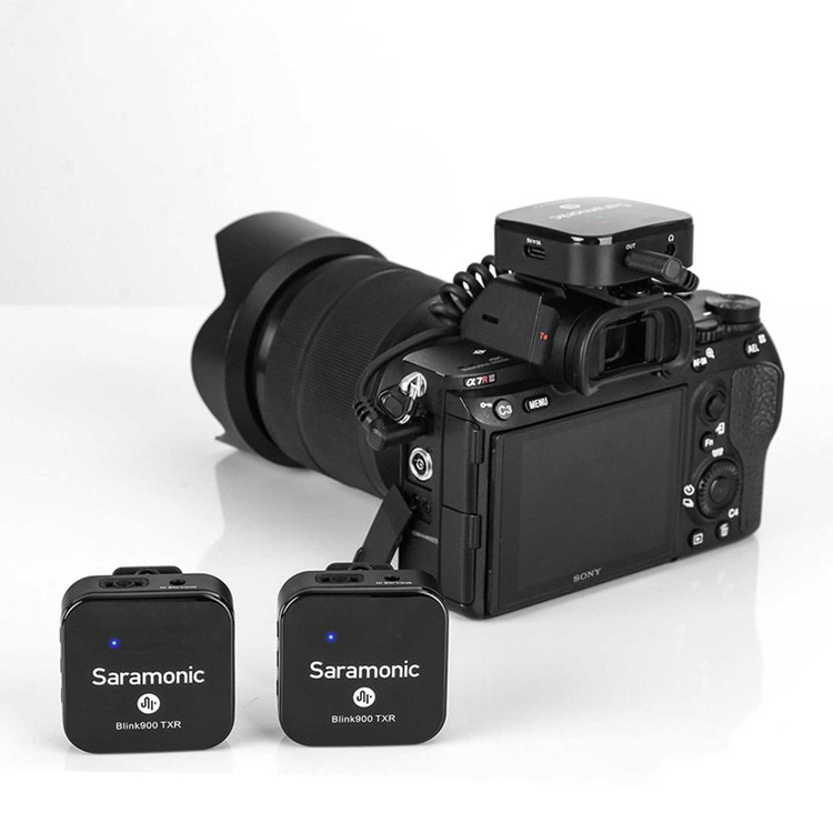 میکروفون بی سیم یقه ای موبایل سارامونیک بلینک Blink900 B2R با گارانتی