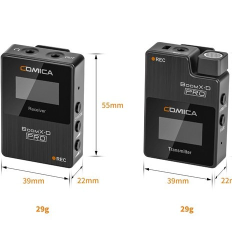 میکروفون یقه ای بی سیم کامیکا مدل BoomX-D D2 با گارانتی