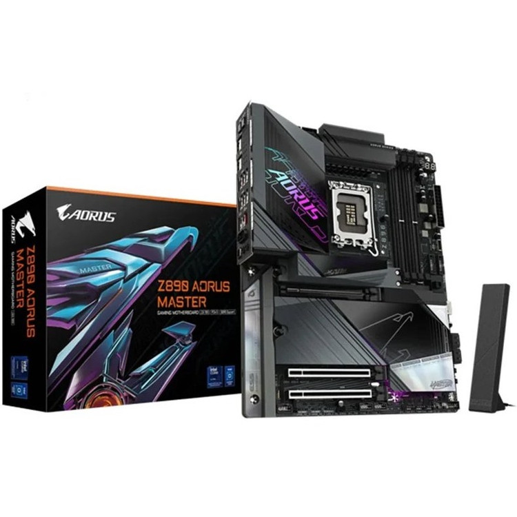 مادربرد گیگابایت مدل Z890 AORUS MASTER DDR5 با گارانتی