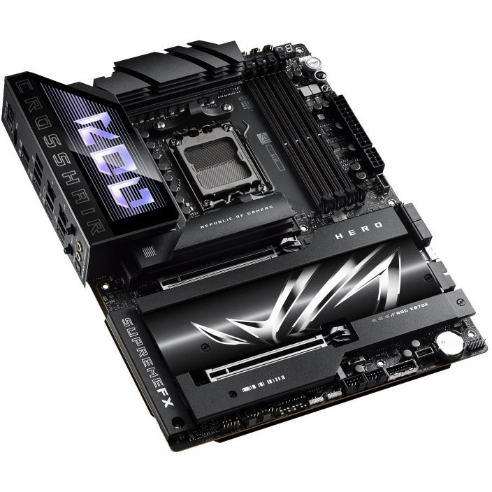 مادربرد ایسوس ROG CROSSHAIR X870E HERO با حافظه DDR5 و WiFi