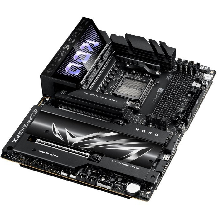 مادربرد ایسوس ROG CROSSHAIR X870E HERO با حافظه DDR5 و WiFi