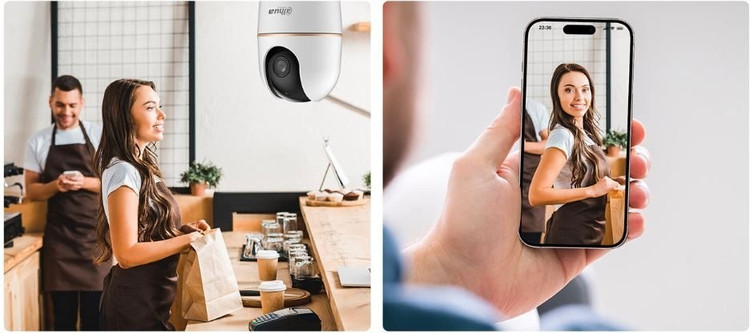 دوربین چرخشی بی سیم داهوا 3 مگاپیکسل Hero A1 H3A