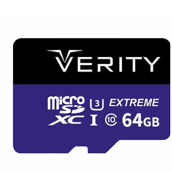 کارت حافظه وریتی مدل U3 ظرفیت ۶۴ گیگابایت سرعت ۸۰MB/s